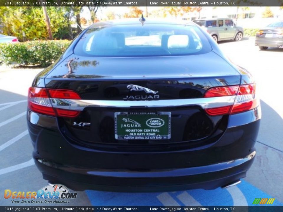 2015 Jaguar XF 2.0T Premium Ultimate Black Metallic / Dove/Warm Charcoal Photo #6