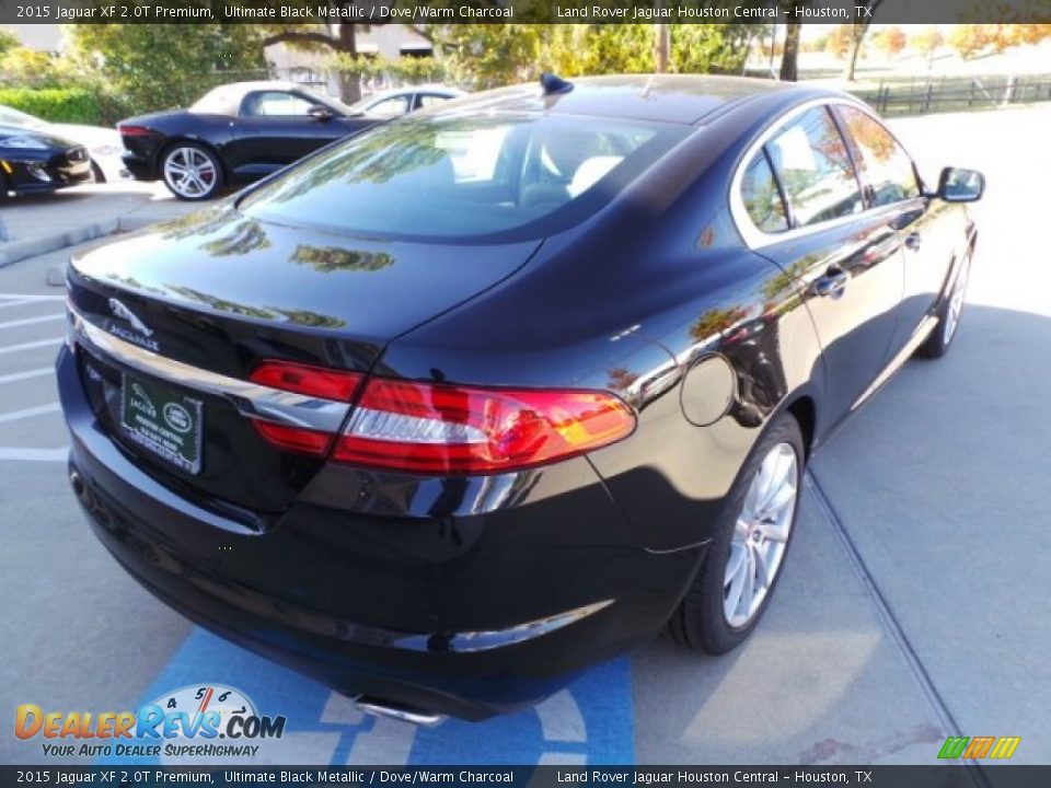 2015 Jaguar XF 2.0T Premium Ultimate Black Metallic / Dove/Warm Charcoal Photo #7