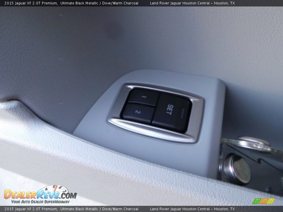 2015 Jaguar XF 2.0T Premium Ultimate Black Metallic / Dove/Warm Charcoal Photo #12
