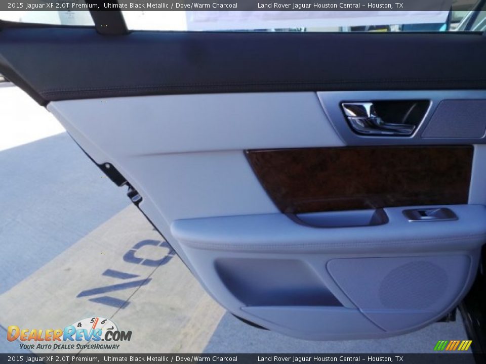2015 Jaguar XF 2.0T Premium Ultimate Black Metallic / Dove/Warm Charcoal Photo #22