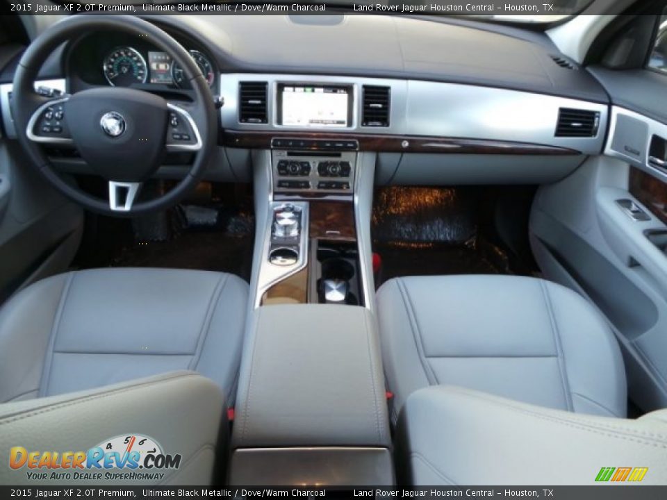 Dashboard of 2015 Jaguar XF 2.0T Premium Photo #25