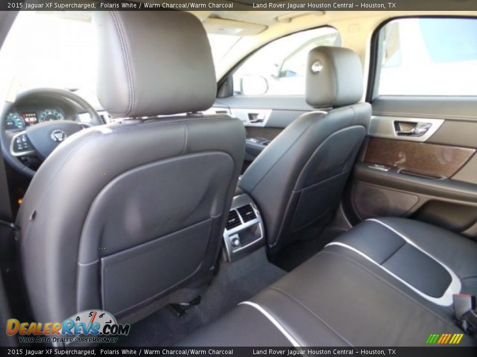 Rear Seat of 2015 Jaguar XF Supercharged Photo #23