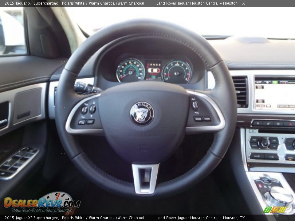 2015 Jaguar XF Supercharged Steering Wheel Photo #26