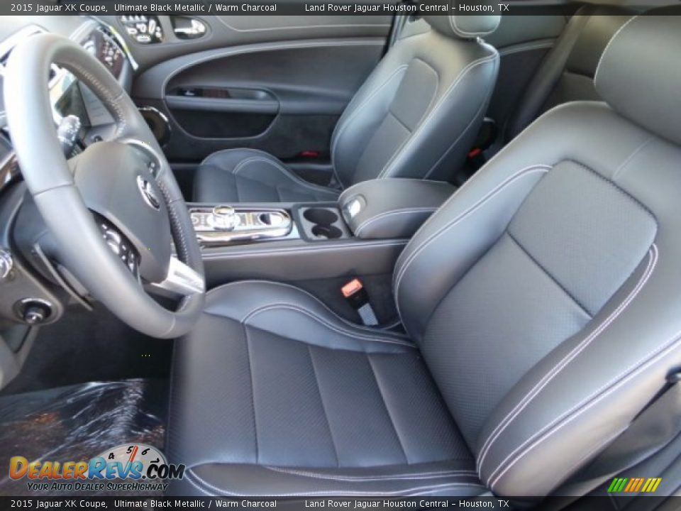 Front Seat of 2015 Jaguar XK Coupe Photo #14
