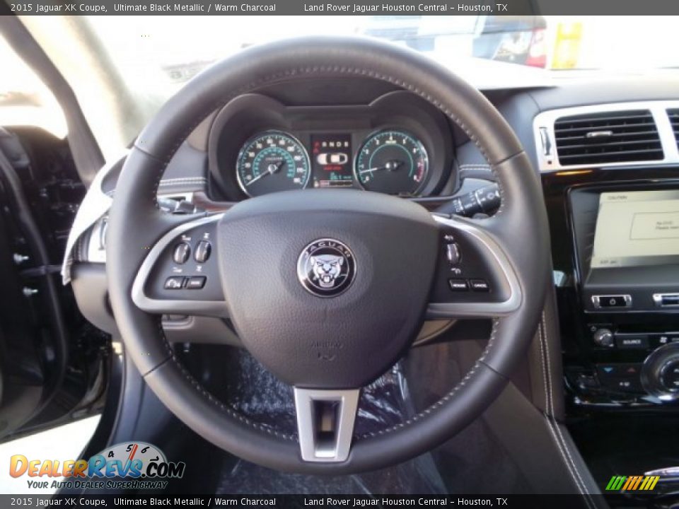 2015 Jaguar XK Coupe Steering Wheel Photo #19
