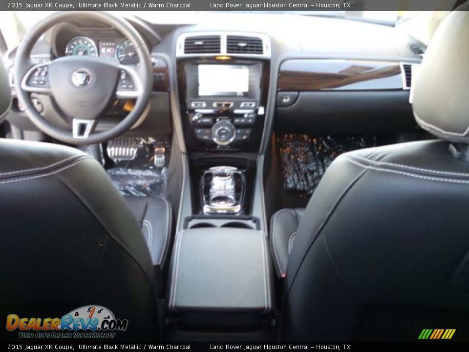2015 Jaguar XK Coupe Ultimate Black Metallic / Warm Charcoal Photo #22