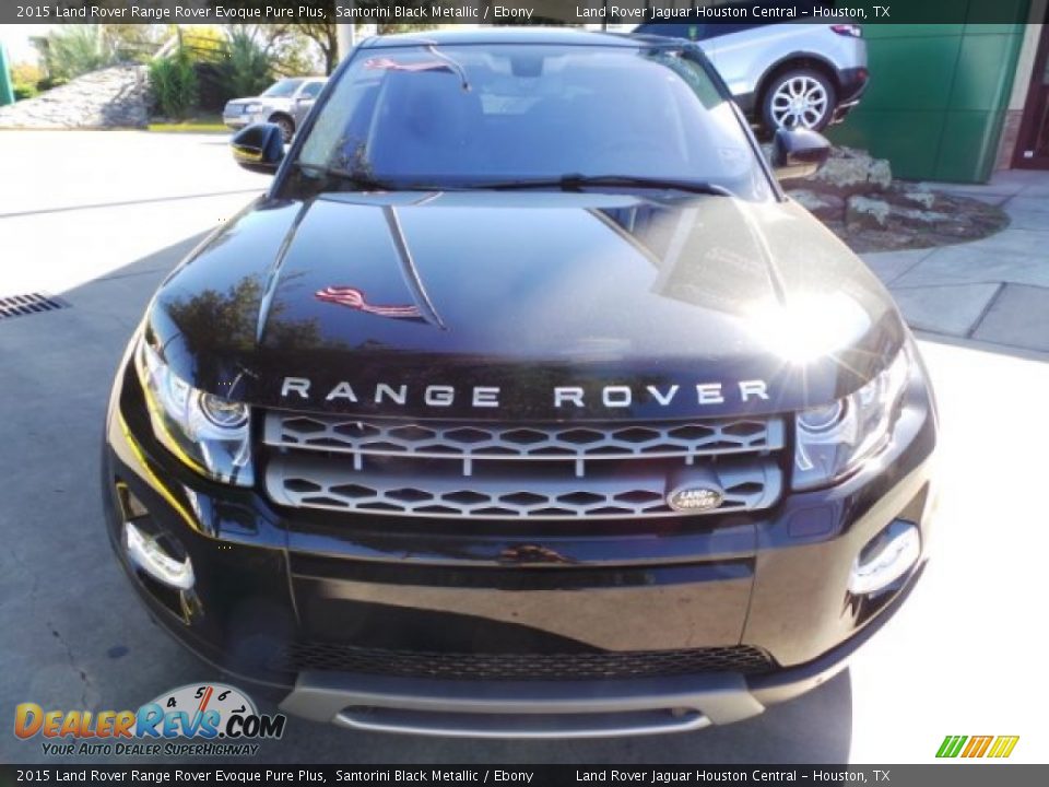 2015 Land Rover Range Rover Evoque Pure Plus Santorini Black Metallic / Ebony Photo #2