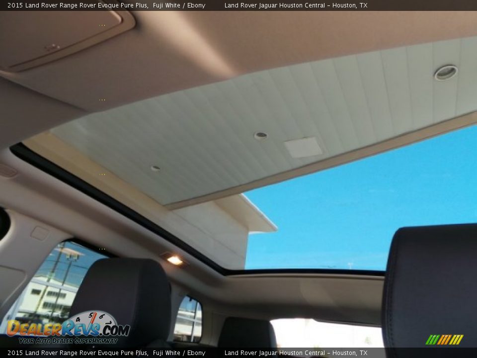 2015 Land Rover Range Rover Evoque Pure Plus Fuji White / Ebony Photo #17