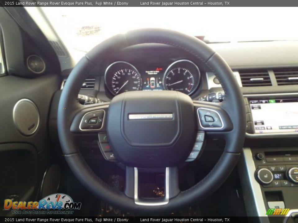 2015 Land Rover Range Rover Evoque Pure Plus Fuji White / Ebony Photo #26