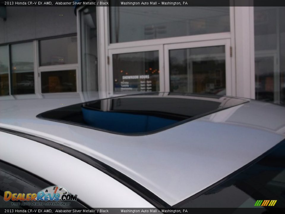 2013 Honda CR-V EX AWD Alabaster Silver Metallic / Black Photo #4