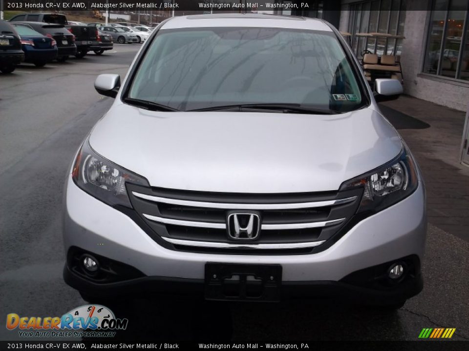 2013 Honda CR-V EX AWD Alabaster Silver Metallic / Black Photo #5