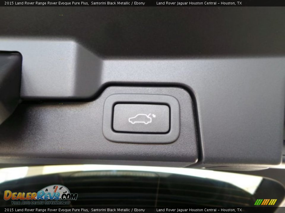 2015 Land Rover Range Rover Evoque Pure Plus Santorini Black Metallic / Ebony Photo #26