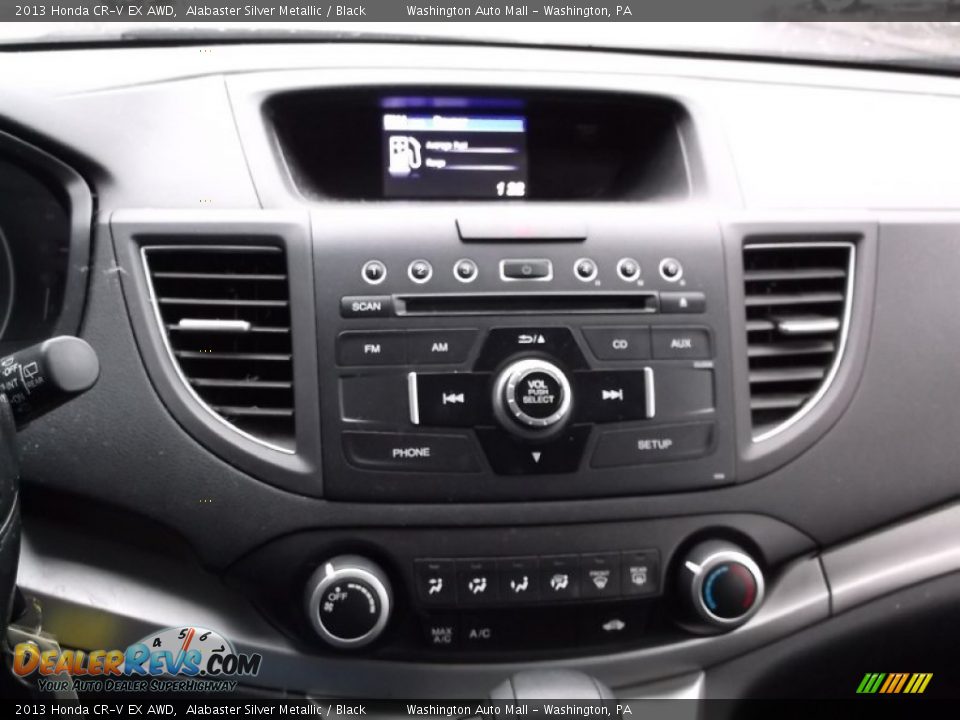 2013 Honda CR-V EX AWD Alabaster Silver Metallic / Black Photo #13