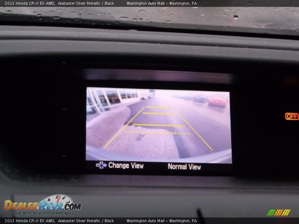 2013 Honda CR-V EX AWD Alabaster Silver Metallic / Black Photo #14