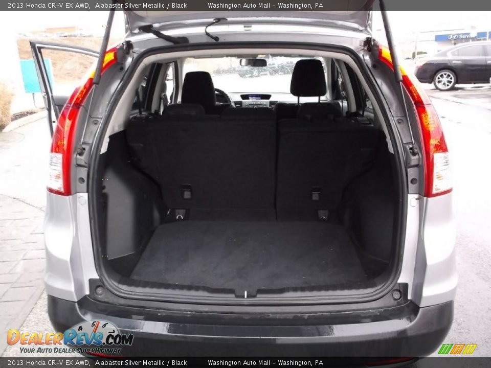 2013 Honda CR-V EX AWD Alabaster Silver Metallic / Black Photo #17