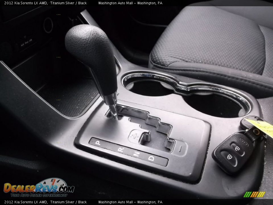 2012 Kia Sorento LX AWD Titanium Silver / Black Photo #16