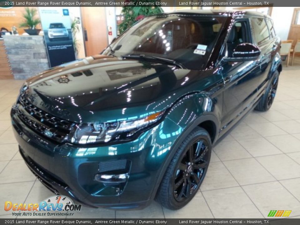 Front 3/4 View of 2015 Land Rover Range Rover Evoque Dynamic Photo #3