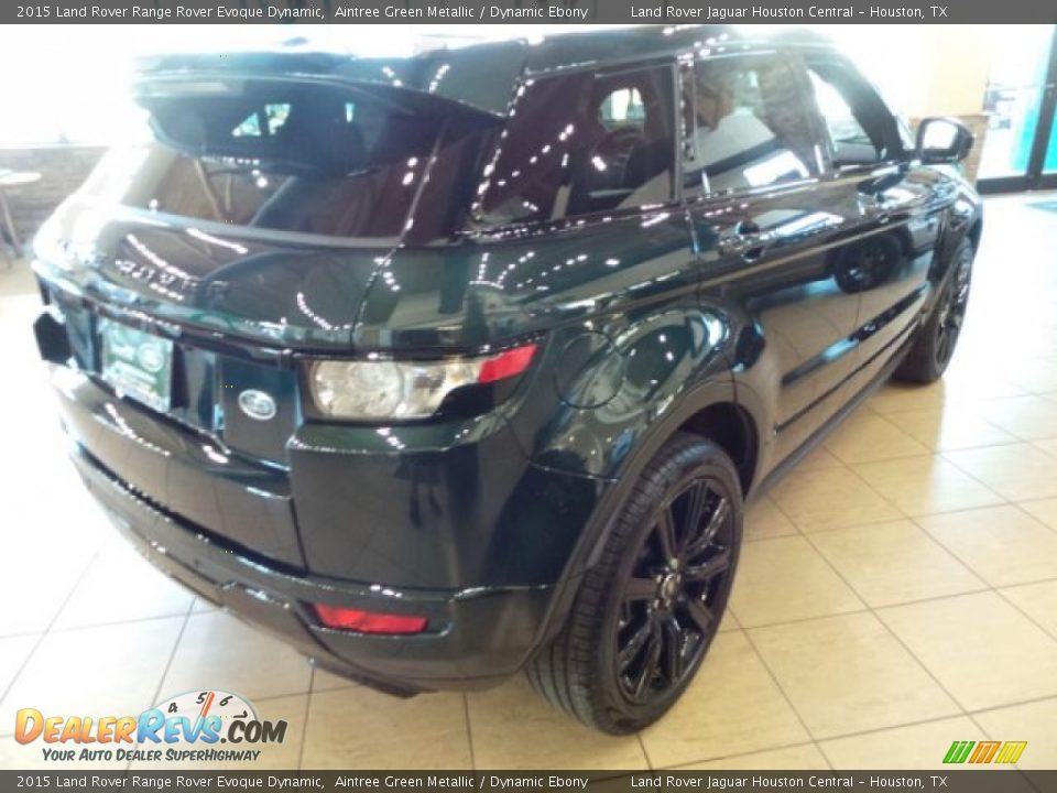 2015 Land Rover Range Rover Evoque Dynamic Aintree Green Metallic / Dynamic Ebony Photo #7