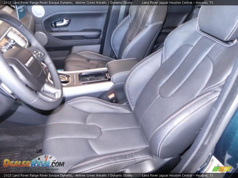 Front Seat of 2015 Land Rover Range Rover Evoque Dynamic Photo #14