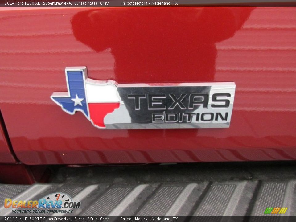 2014 Ford F150 XLT SuperCrew 4x4 Sunset / Steel Grey Photo #18