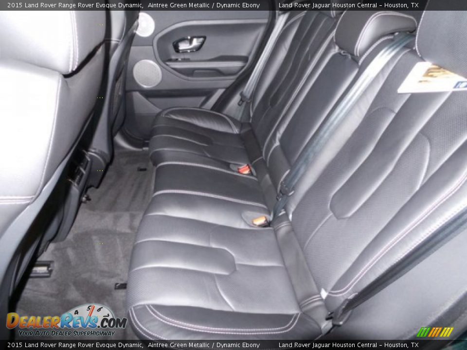 Rear Seat of 2015 Land Rover Range Rover Evoque Dynamic Photo #22