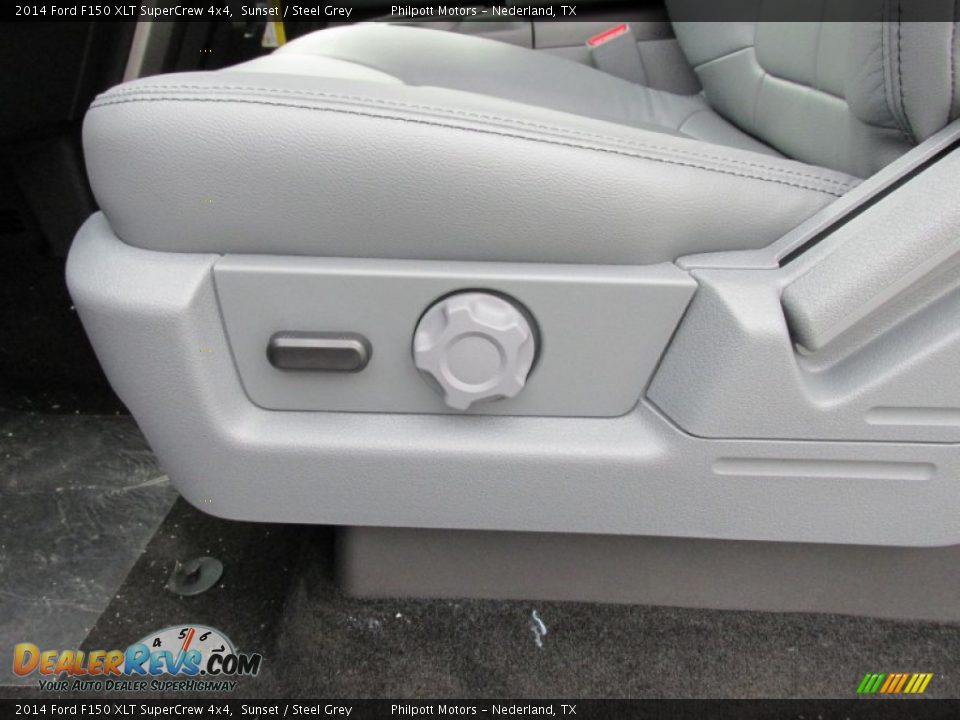 2014 Ford F150 XLT SuperCrew 4x4 Sunset / Steel Grey Photo #27