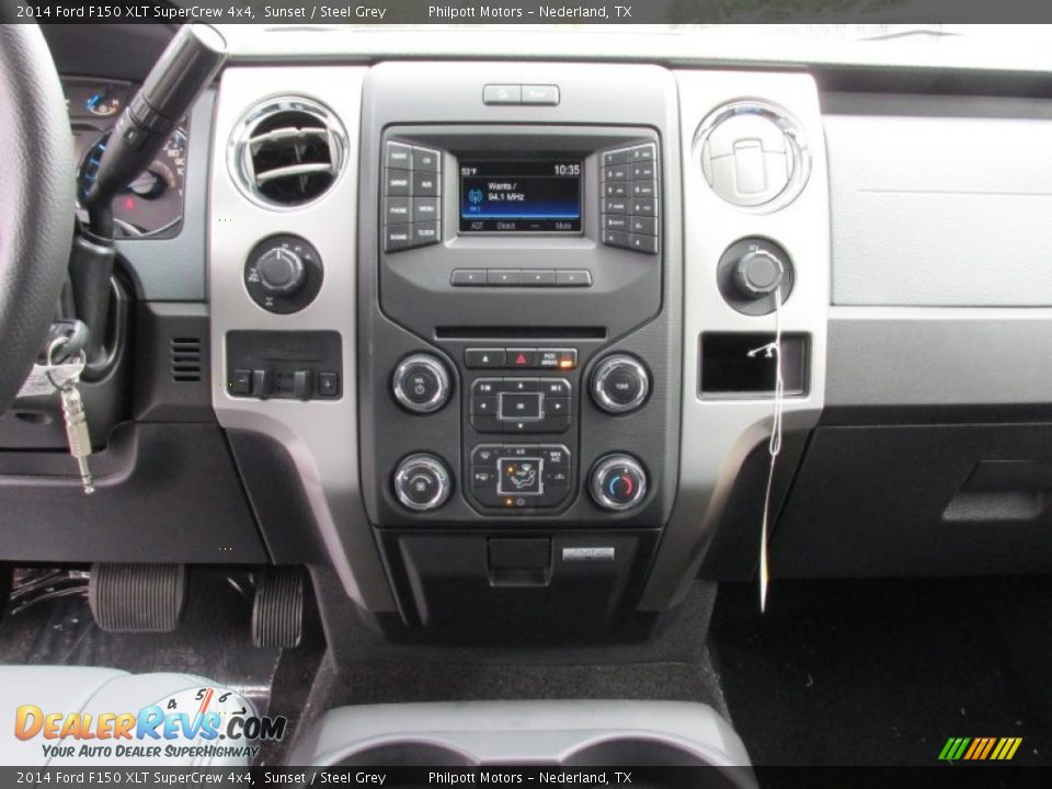 2014 Ford F150 XLT SuperCrew 4x4 Sunset / Steel Grey Photo #29