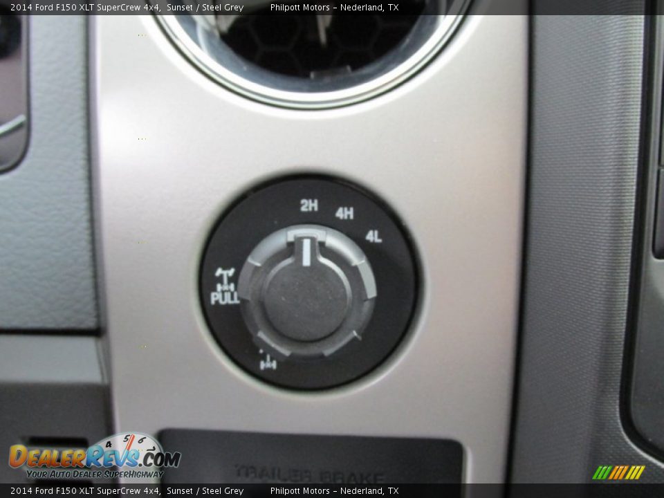 2014 Ford F150 XLT SuperCrew 4x4 Sunset / Steel Grey Photo #32