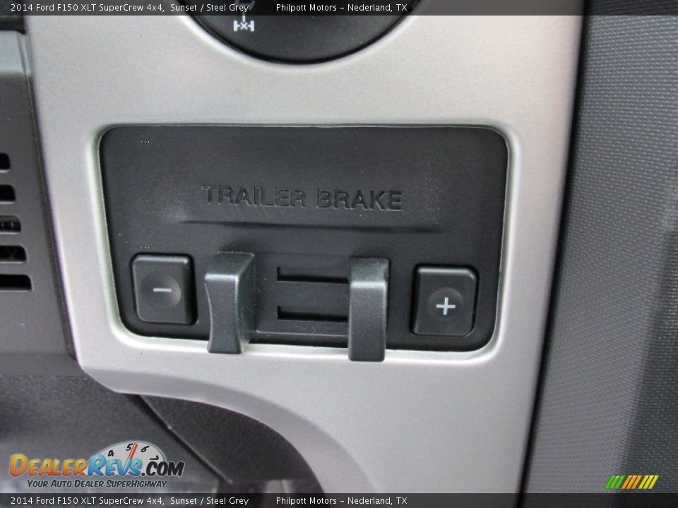 2014 Ford F150 XLT SuperCrew 4x4 Sunset / Steel Grey Photo #33