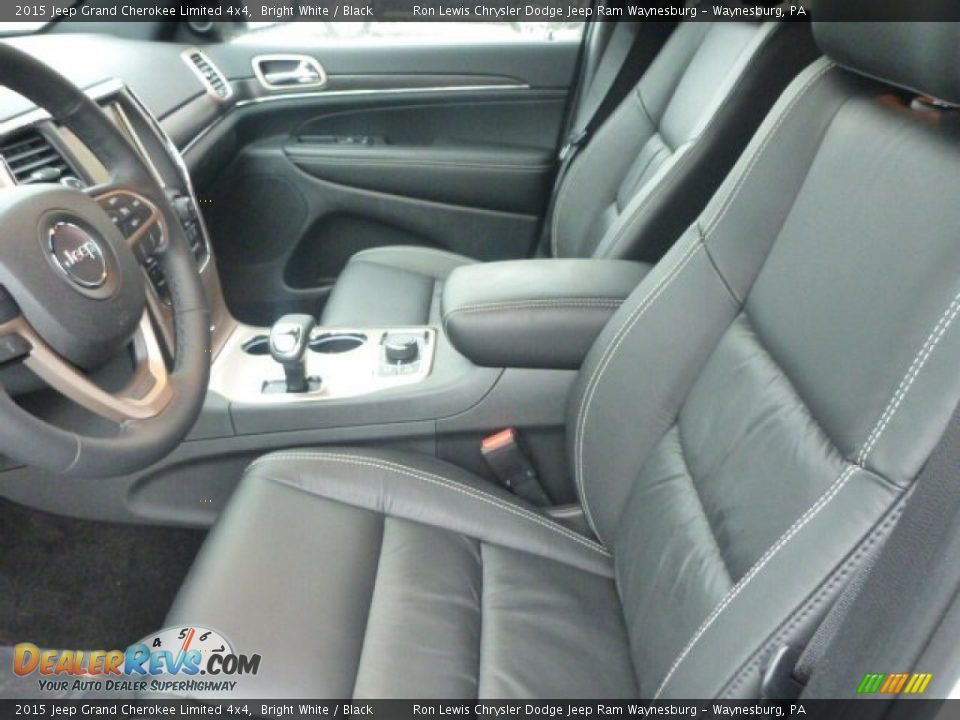 2015 Jeep Grand Cherokee Limited 4x4 Bright White / Black Photo #10