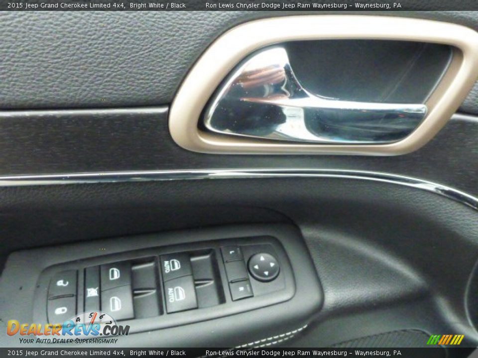 2015 Jeep Grand Cherokee Limited 4x4 Bright White / Black Photo #13