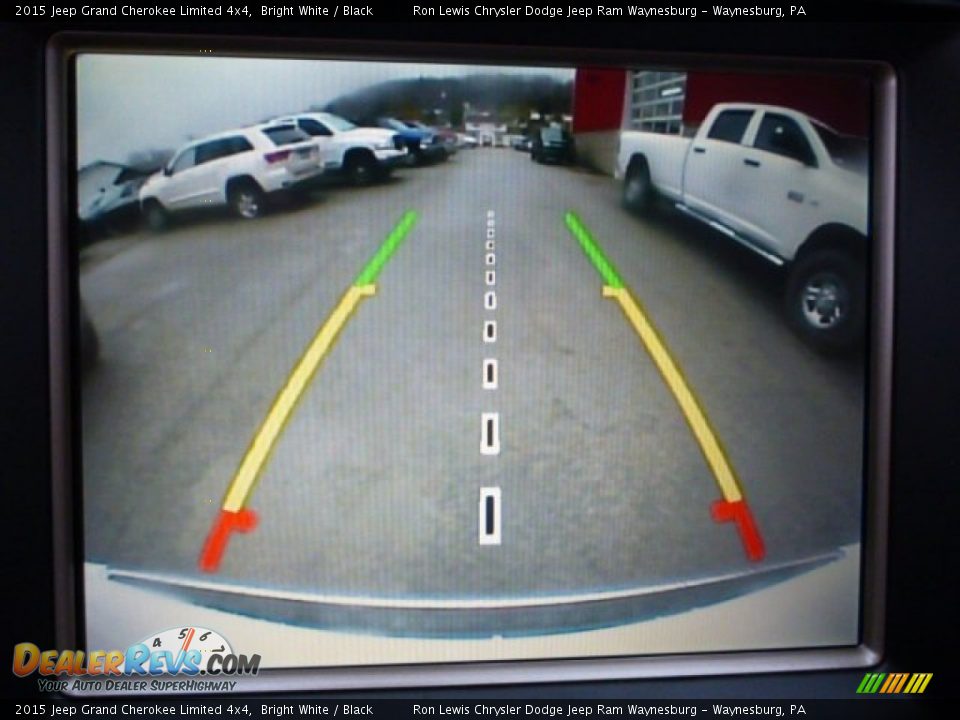 2015 Jeep Grand Cherokee Limited 4x4 Bright White / Black Photo #16