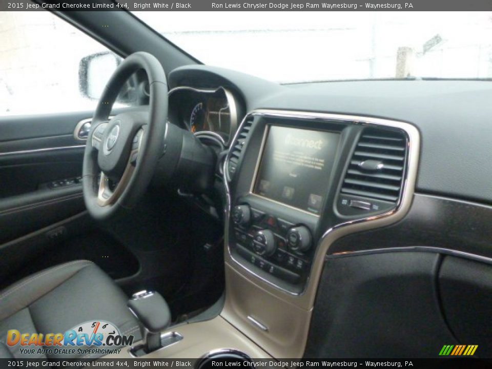 2015 Jeep Grand Cherokee Limited 4x4 Bright White / Black Photo #19
