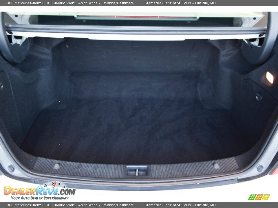 2008 Mercedes-Benz C 300 4Matic Sport Arctic White / Savanna/Cashmere Photo #9