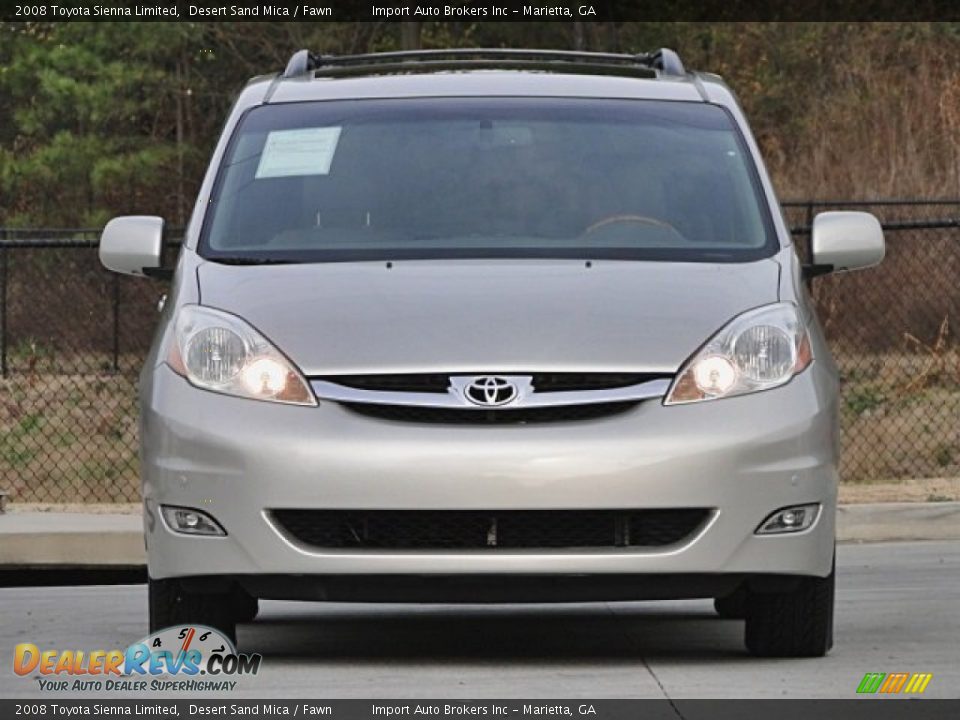 2008 Toyota Sienna Limited Desert Sand Mica / Fawn Photo #6