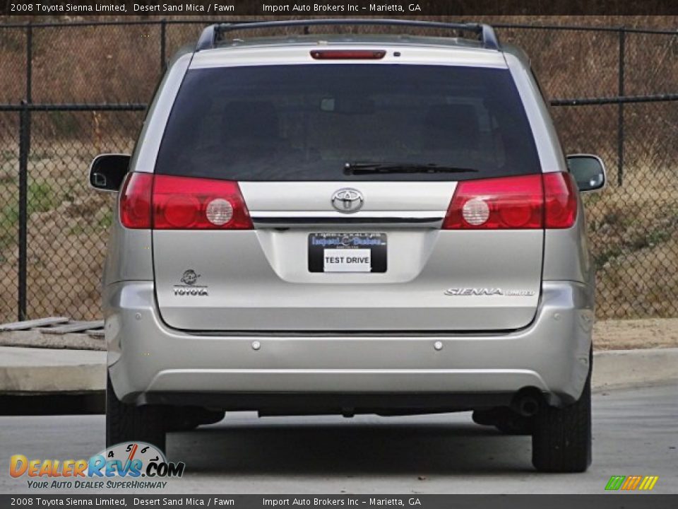 2008 Toyota Sienna Limited Desert Sand Mica / Fawn Photo #7
