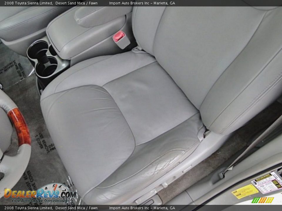 2008 Toyota Sienna Limited Desert Sand Mica / Fawn Photo #9