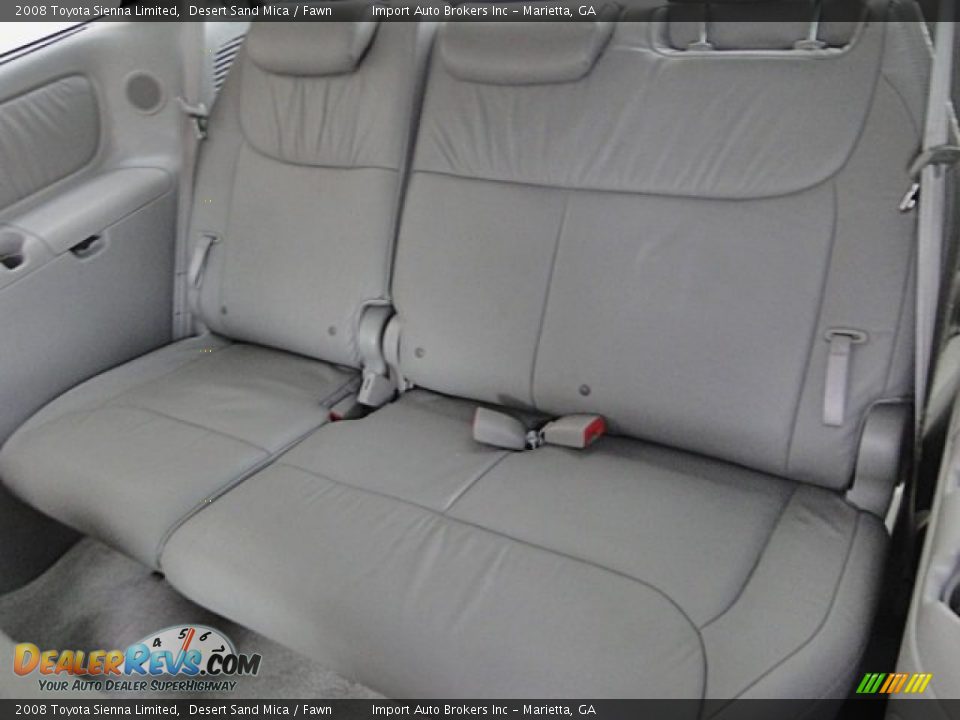 2008 Toyota Sienna Limited Desert Sand Mica / Fawn Photo #12