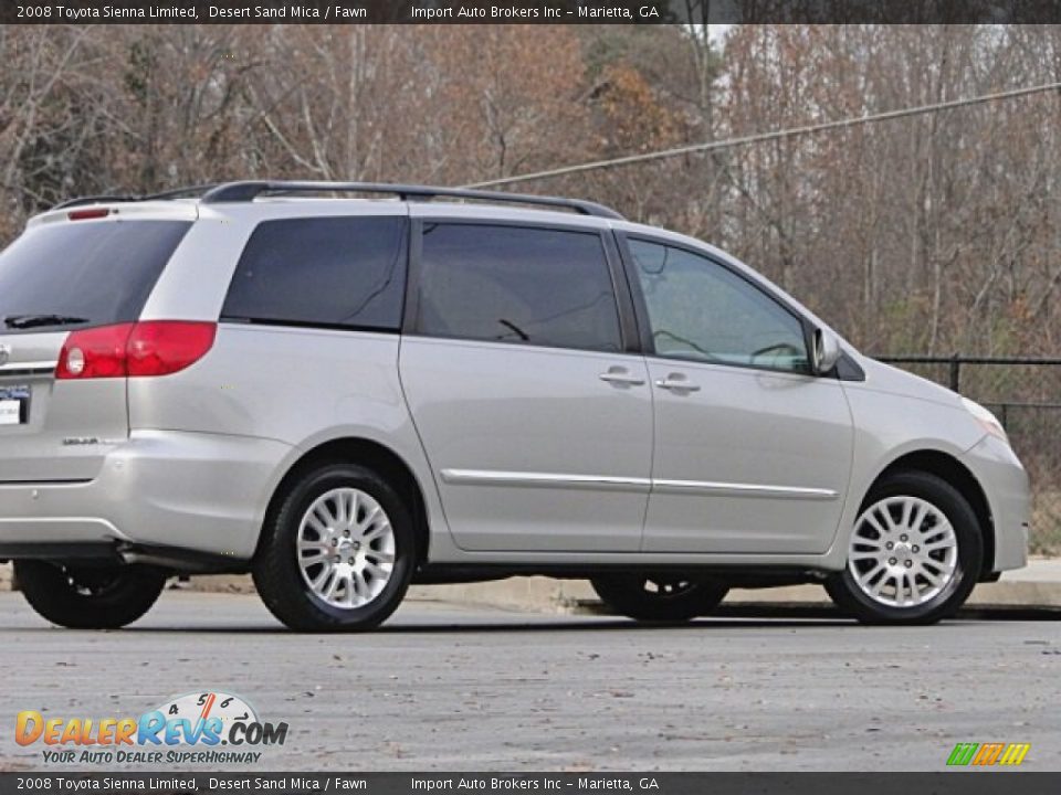 2008 Toyota Sienna Limited Desert Sand Mica / Fawn Photo #22