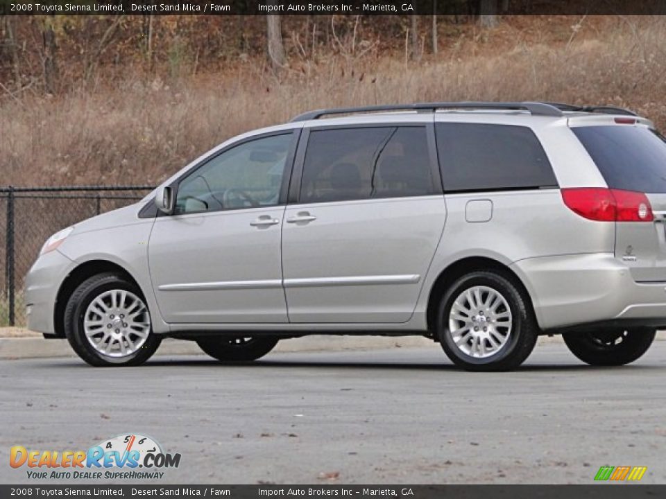 2008 Toyota Sienna Limited Desert Sand Mica / Fawn Photo #28