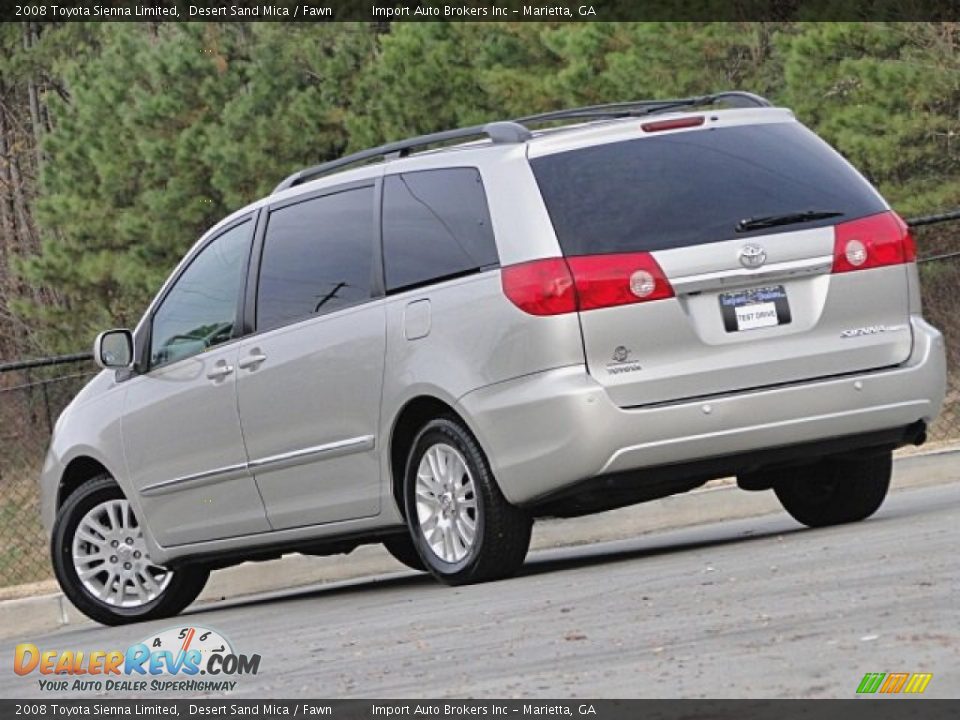2008 Toyota Sienna Limited Desert Sand Mica / Fawn Photo #30