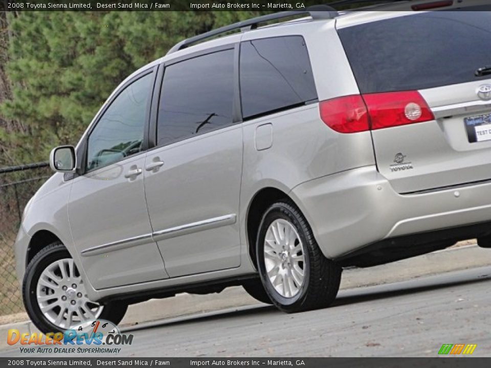 2008 Toyota Sienna Limited Desert Sand Mica / Fawn Photo #31