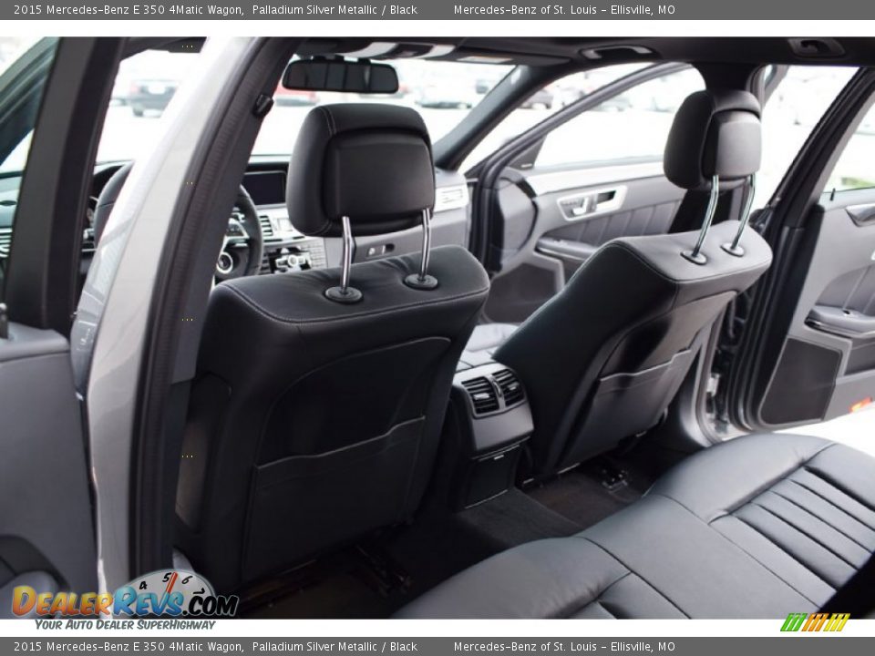 Rear Seat of 2015 Mercedes-Benz E 350 4Matic Wagon Photo #14