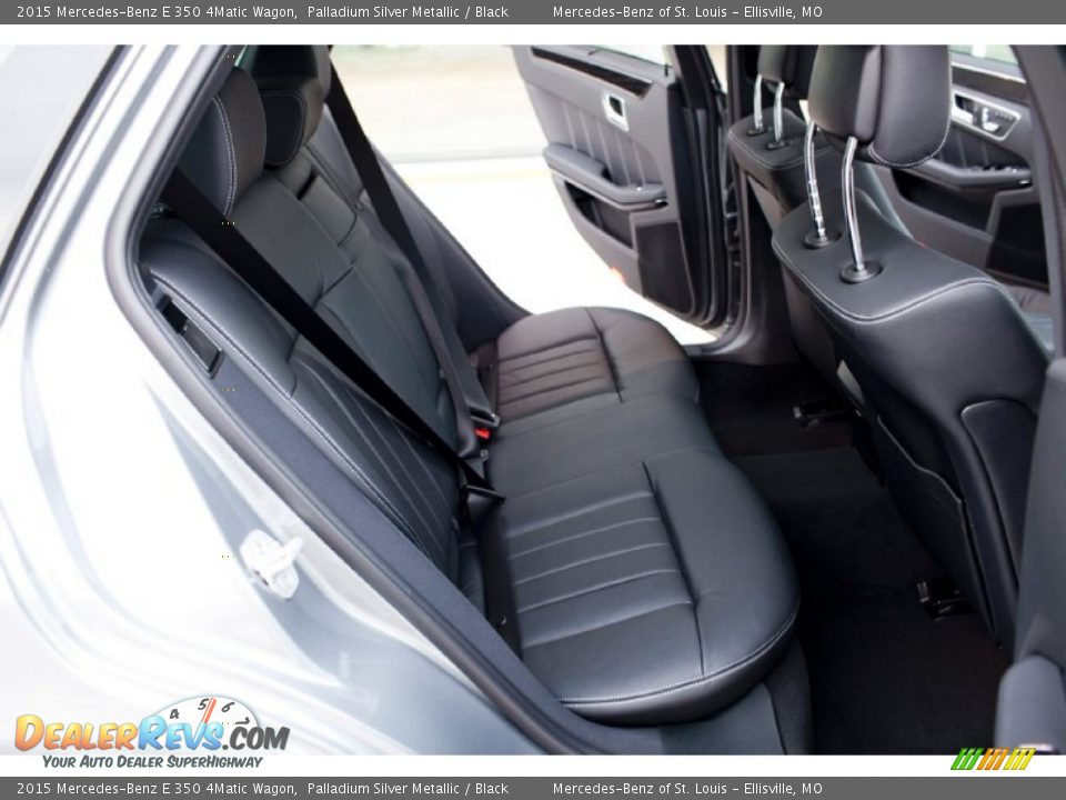Rear Seat of 2015 Mercedes-Benz E 350 4Matic Wagon Photo #15
