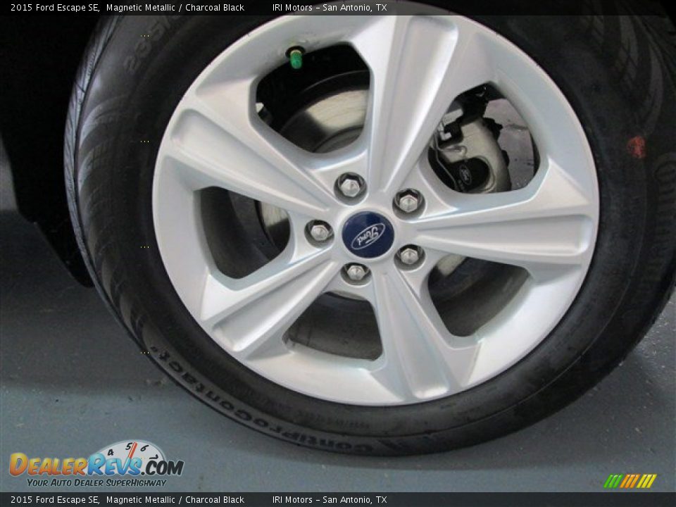 2015 Ford Escape SE Magnetic Metallic / Charcoal Black Photo #4