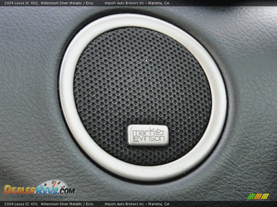 2004 Lexus SC 430 Millennium Silver Metallic / Ecru Photo #20