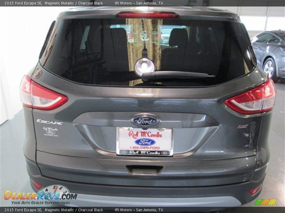 2015 Ford Escape SE Magnetic Metallic / Charcoal Black Photo #5