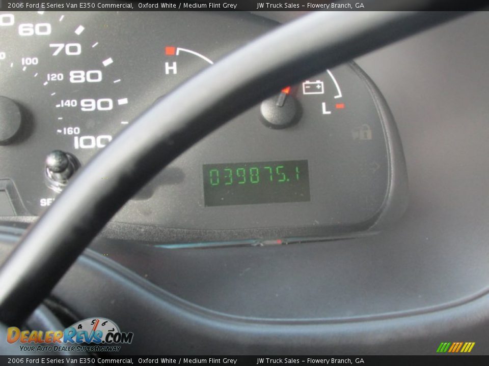 2006 Ford E Series Van E350 Commercial Oxford White / Medium Flint Grey Photo #30