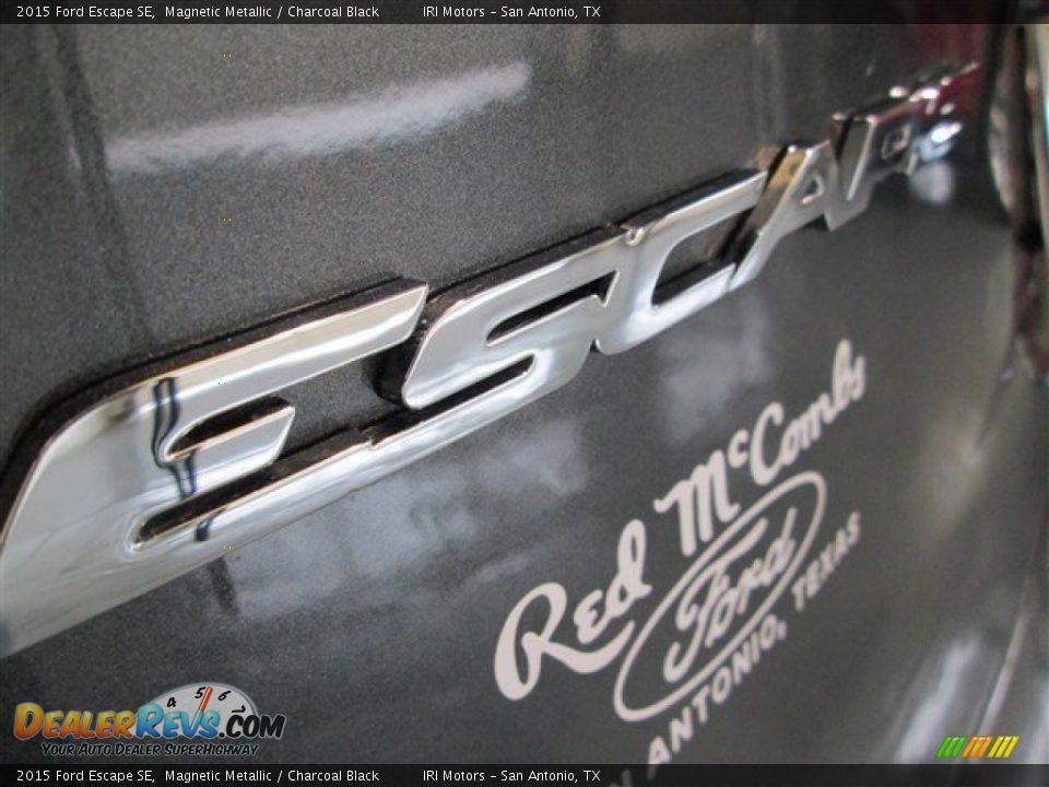 2015 Ford Escape SE Magnetic Metallic / Charcoal Black Photo #6