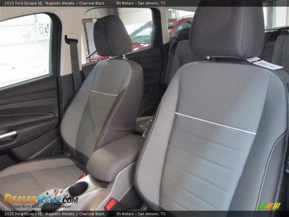 2015 Ford Escape SE Magnetic Metallic / Charcoal Black Photo #9